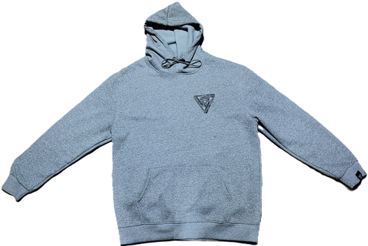 (PREORDER) GRAY VELVET HOODIE