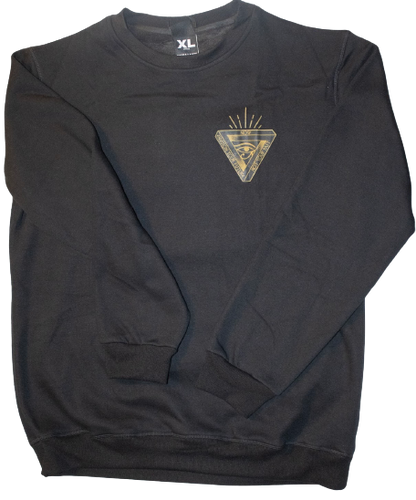 Black Velvet cotton Crewneck